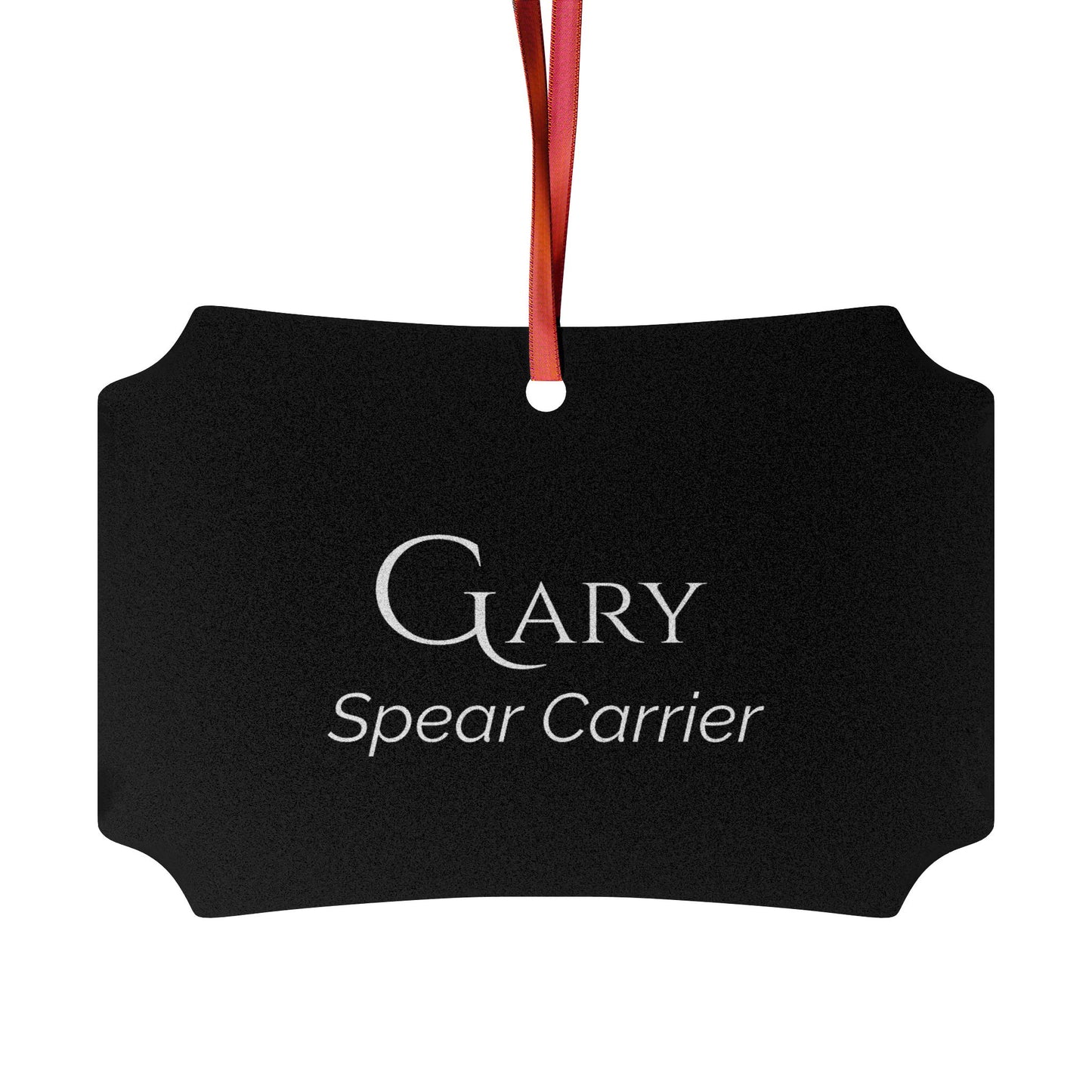 Gary - Elegant Custom Name Meaning Ornament