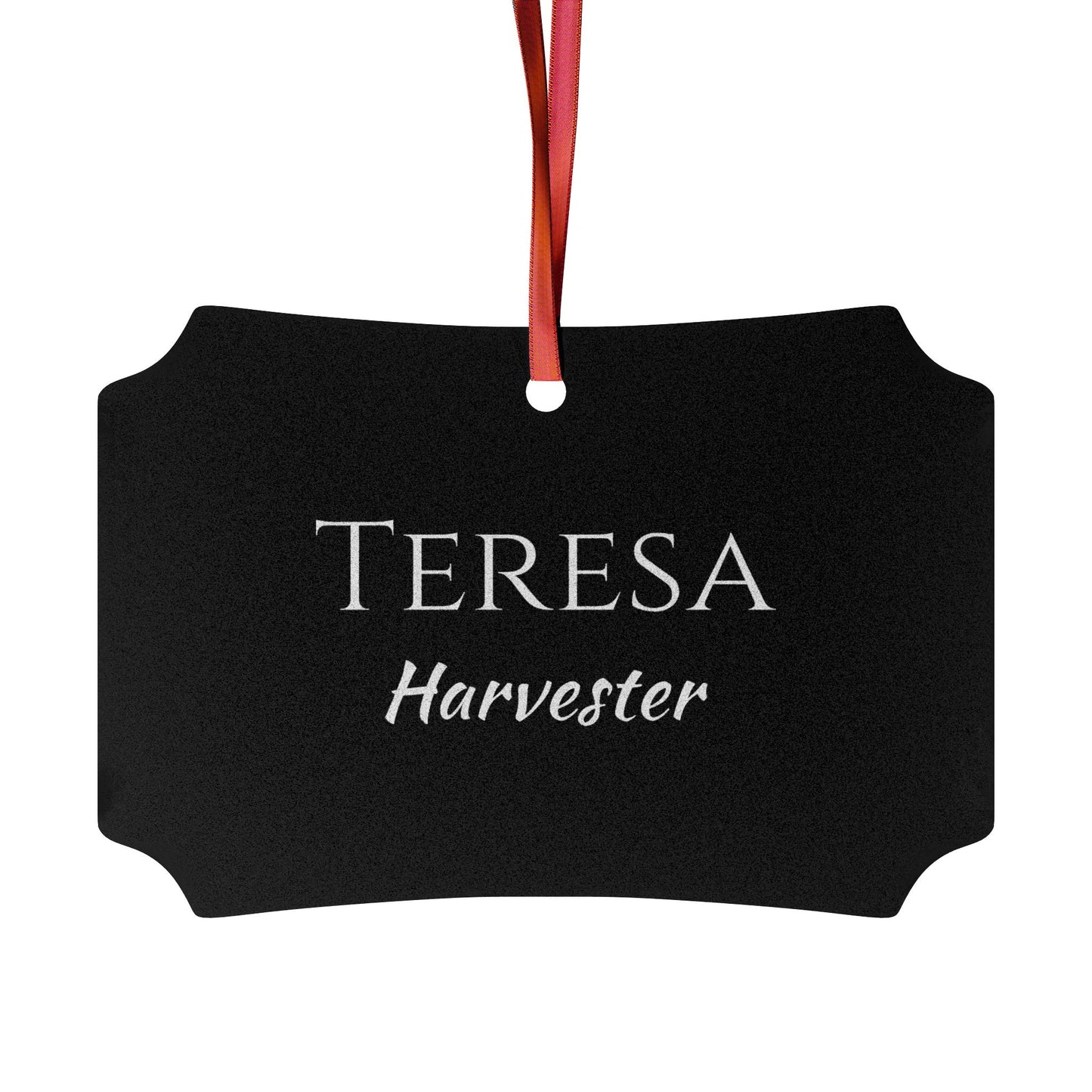 Teresa - Elegant Custom Name Meaning Ornament