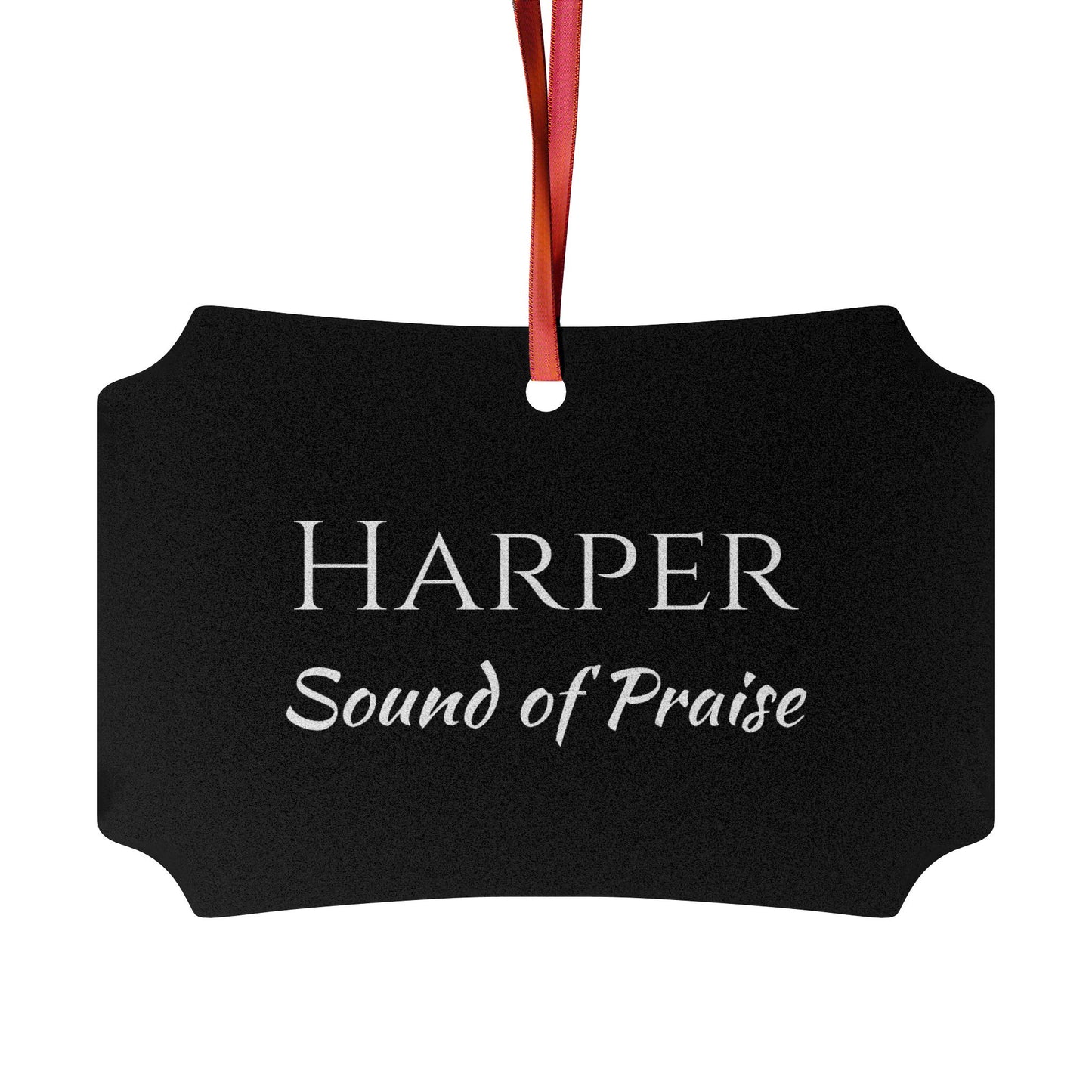 Harper - Elegant Custom Name Meaning Ornament