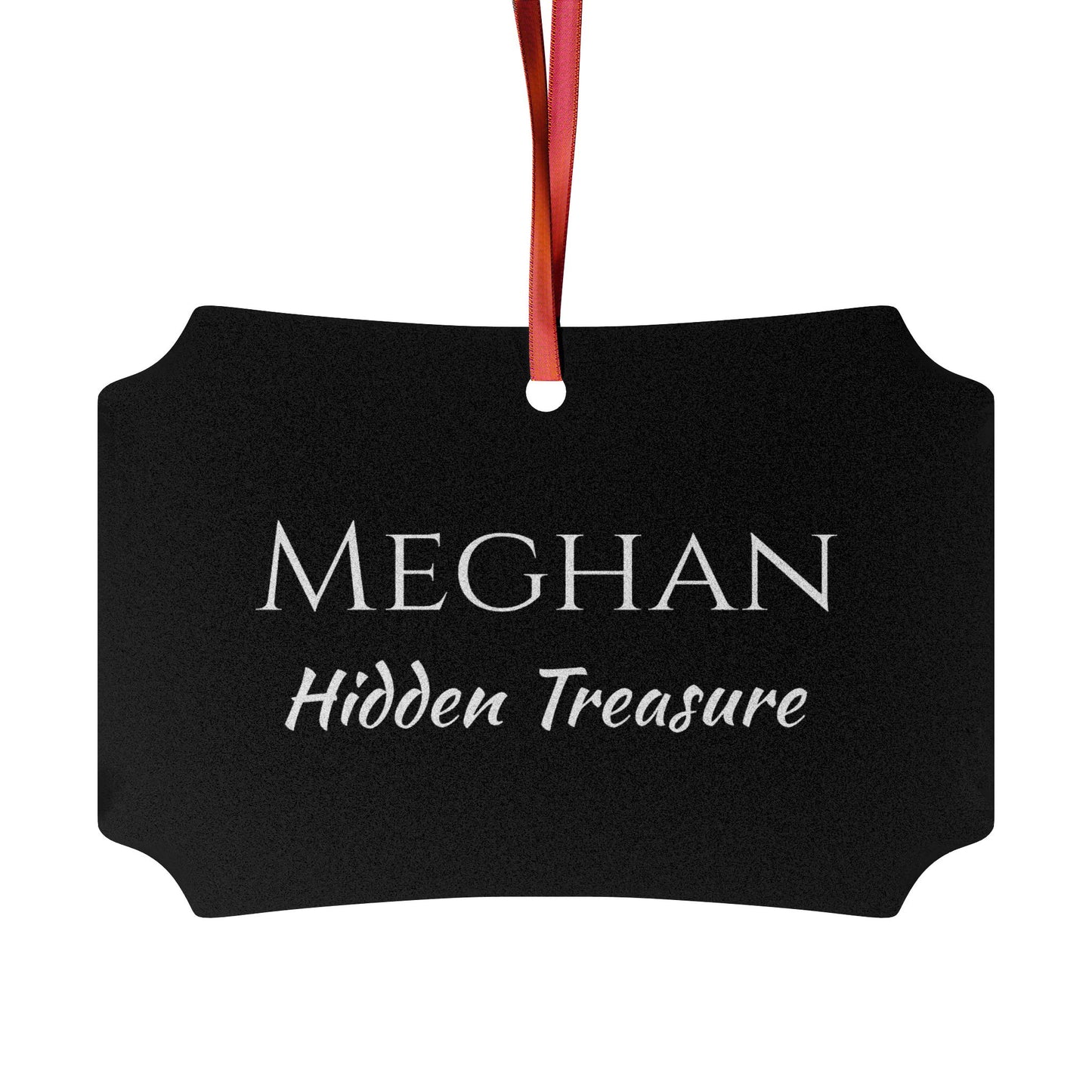Meghan - Elegant Custom Name Meaning Ornament