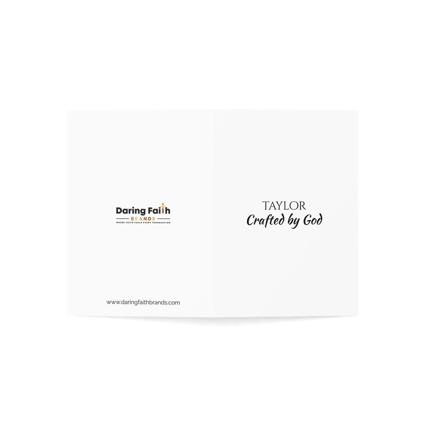 Taylor - Personalized Name Meaning Card with Poem