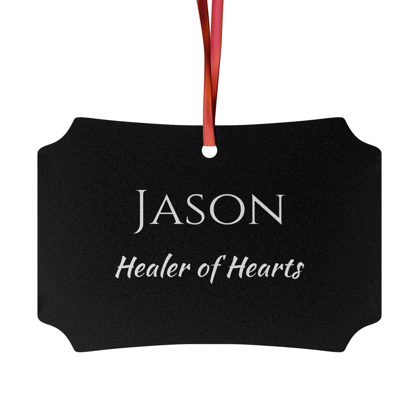 Jason - Elegant Custom Name Meaning Ornament