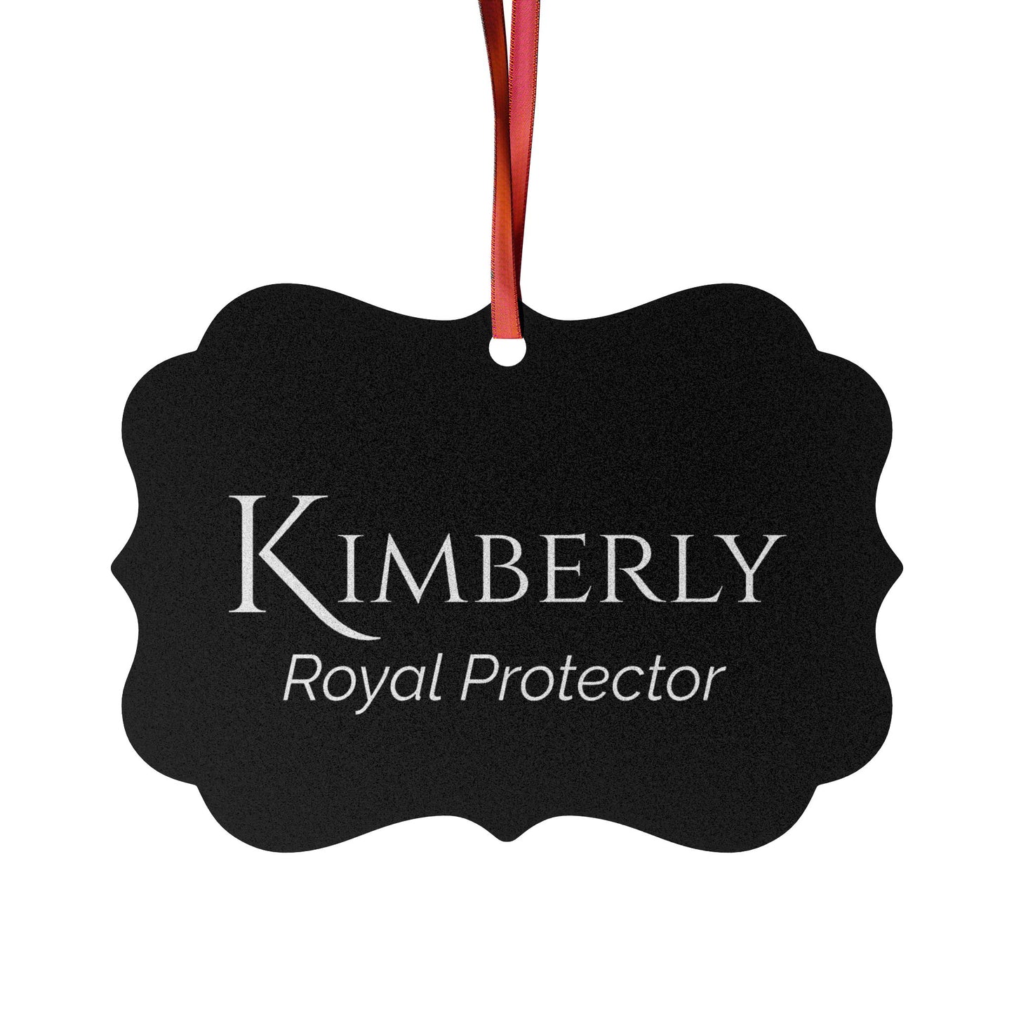 Kimberly - Elegant Custom Name Meaning Ornament