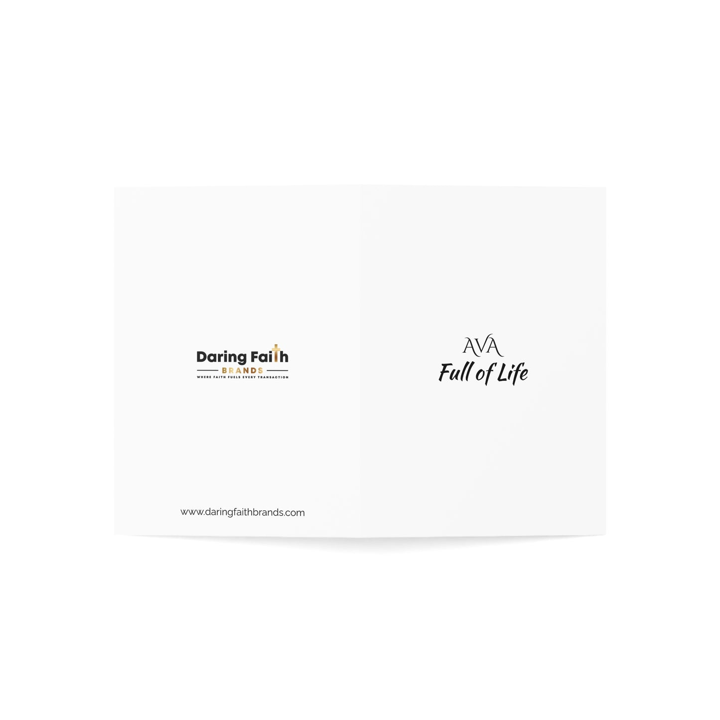 Ava - Personalized Name Meaning Card with Poem