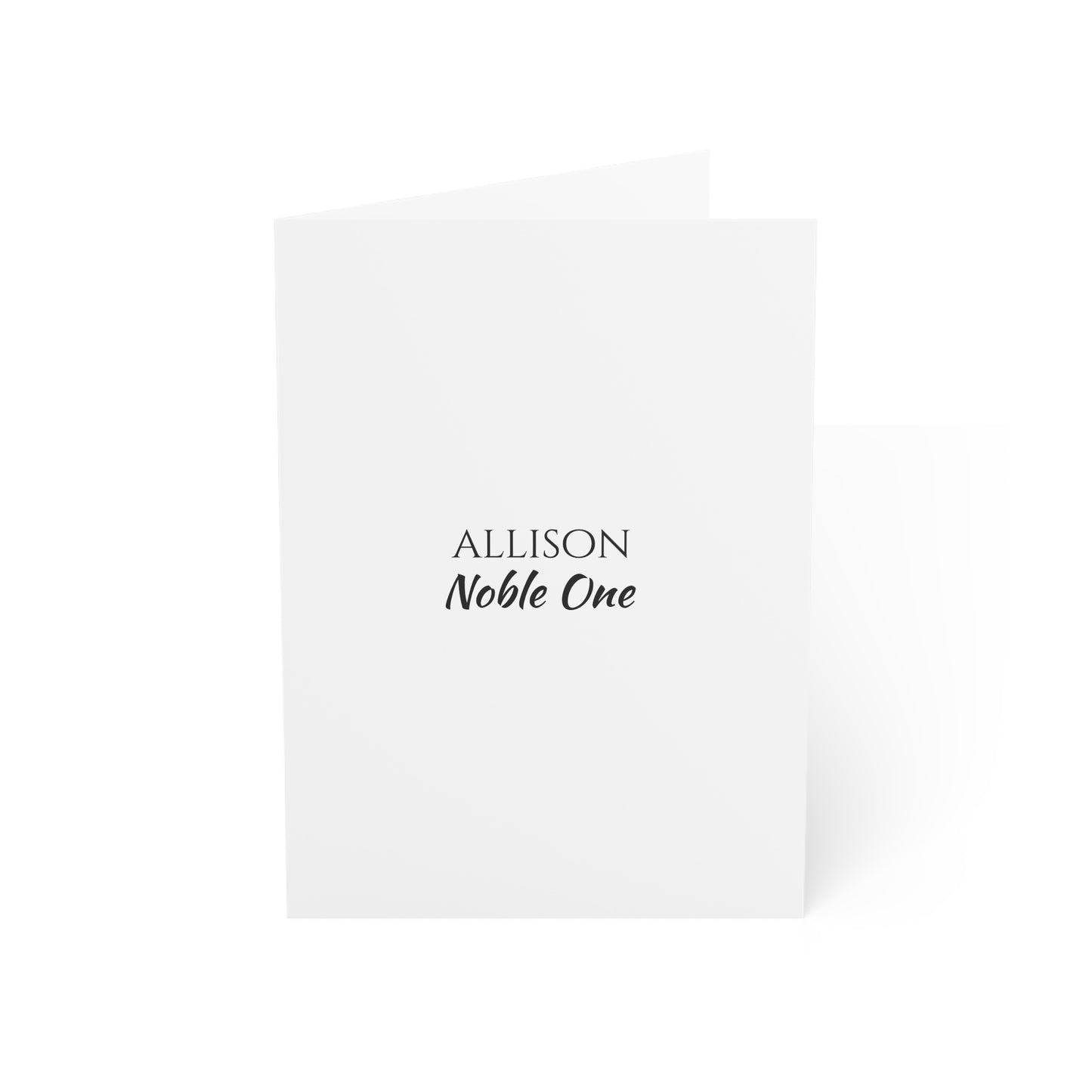 Allison - Personalized Name Meaning Card with Poem