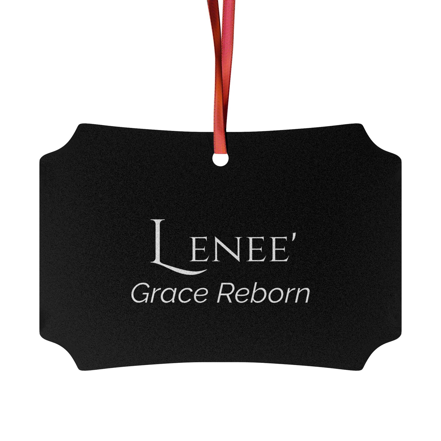 Lenee' - Elegant Custom Name Meaning Ornament