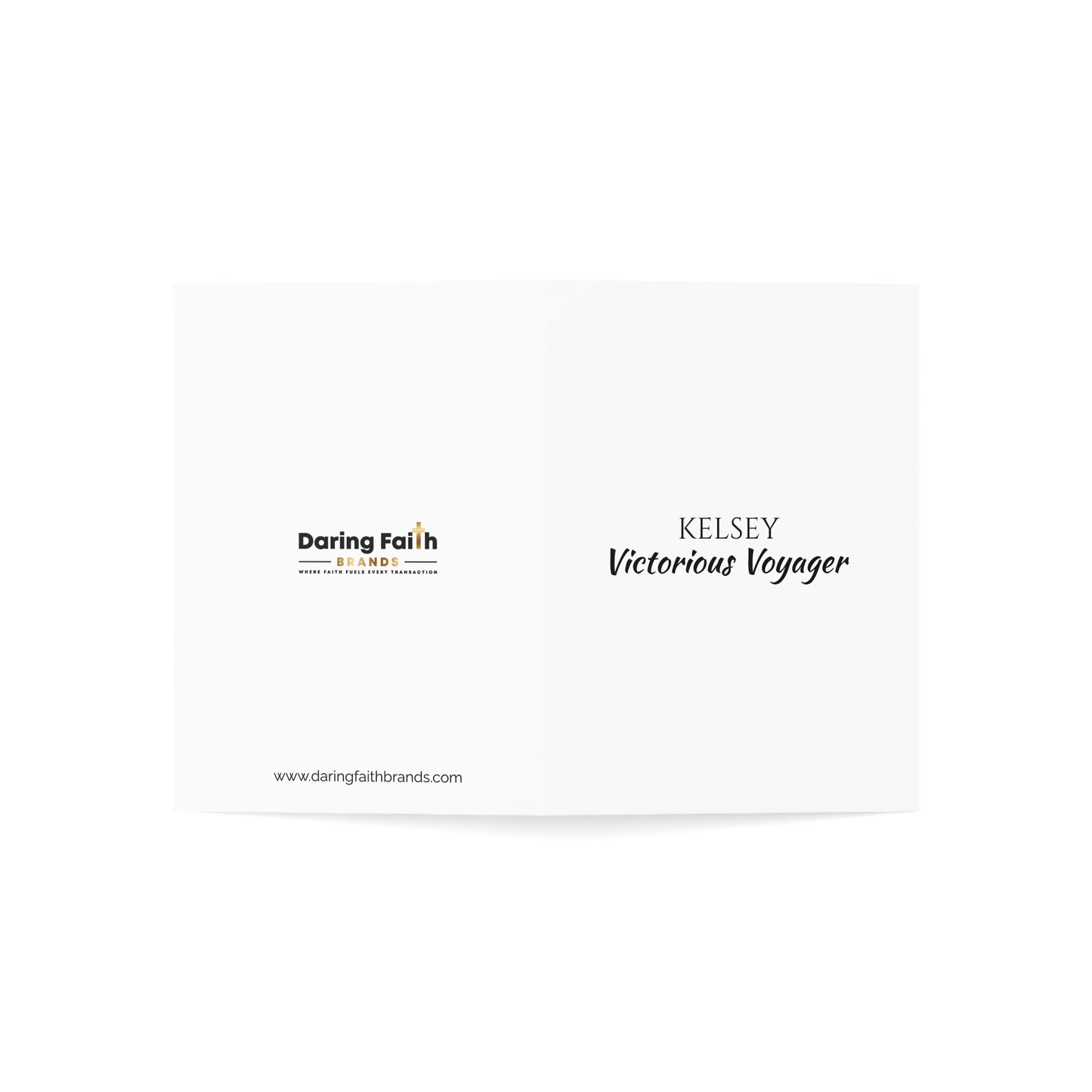 Kelsey - Personalized Name Meaning Card with Poem