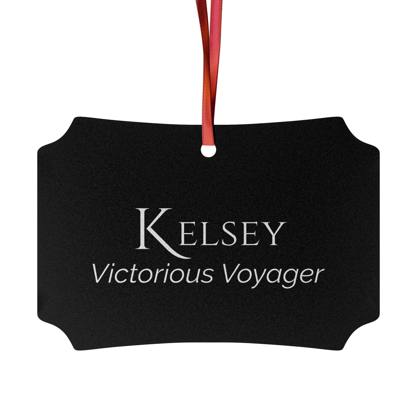Kelsey - Elegant Custom Name Meaning Ornament