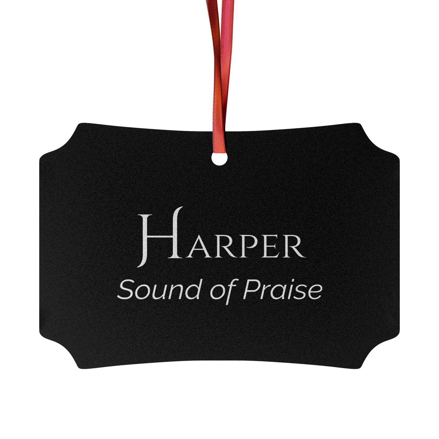 Harper - Elegant Custom Name Meaning Ornament