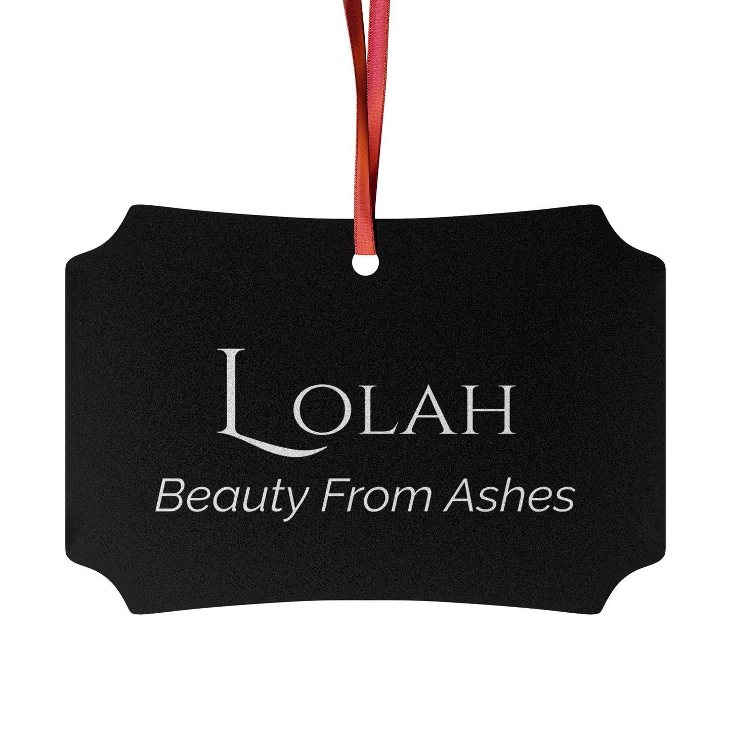 Lolah - Elegant Custom Name Meaning Ornament