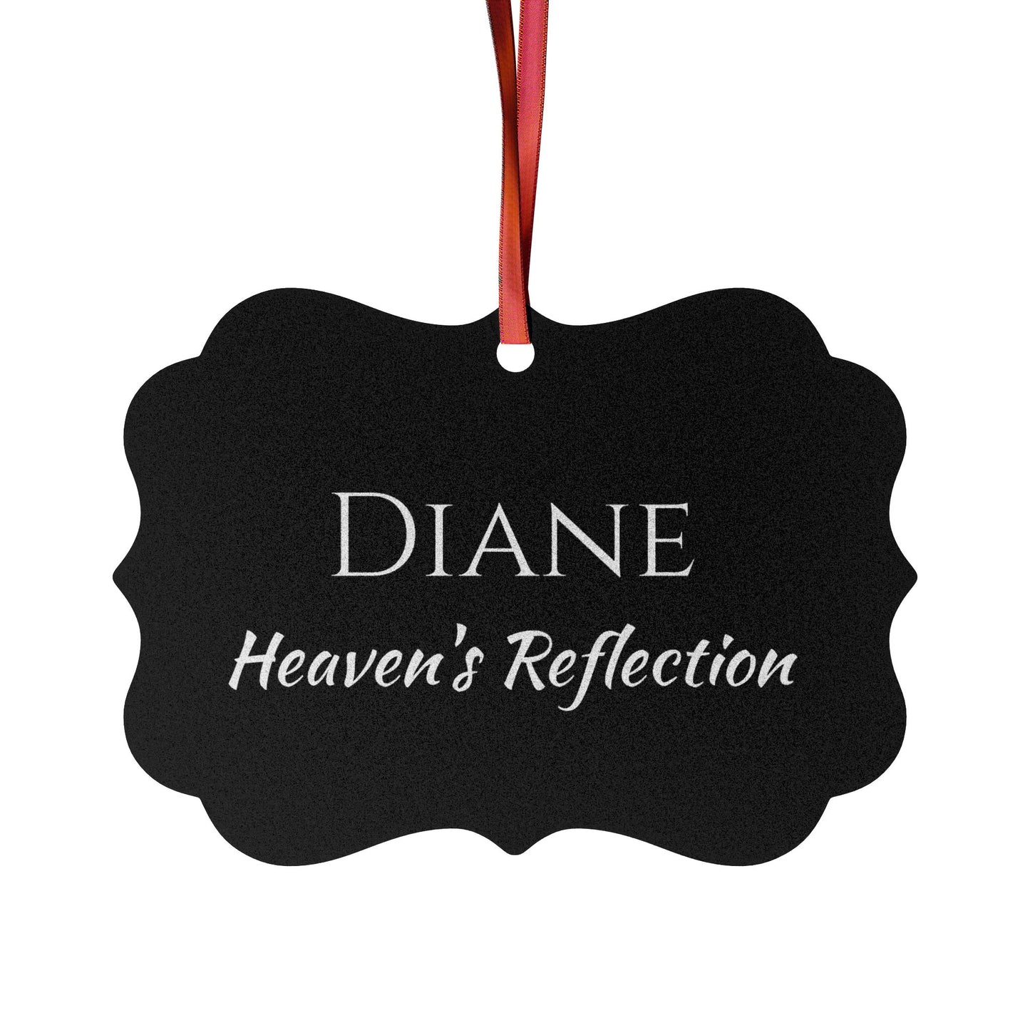 Diane - Elegant Custom Name Meaning Ornament