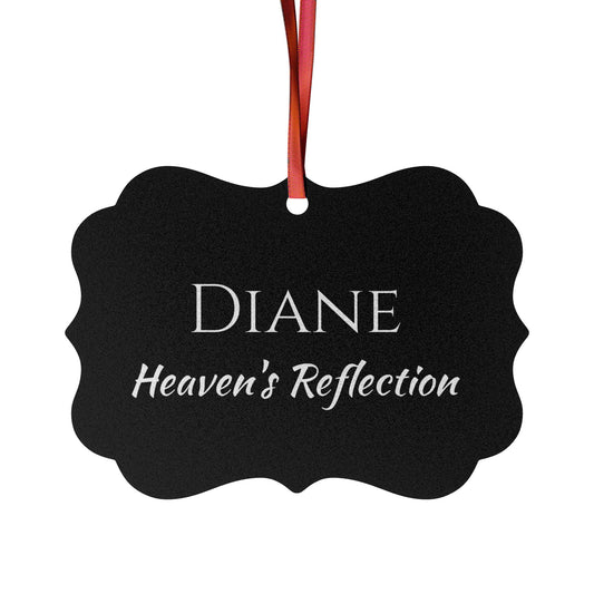 Diane - Elegant Custom Name Meaning Ornament
