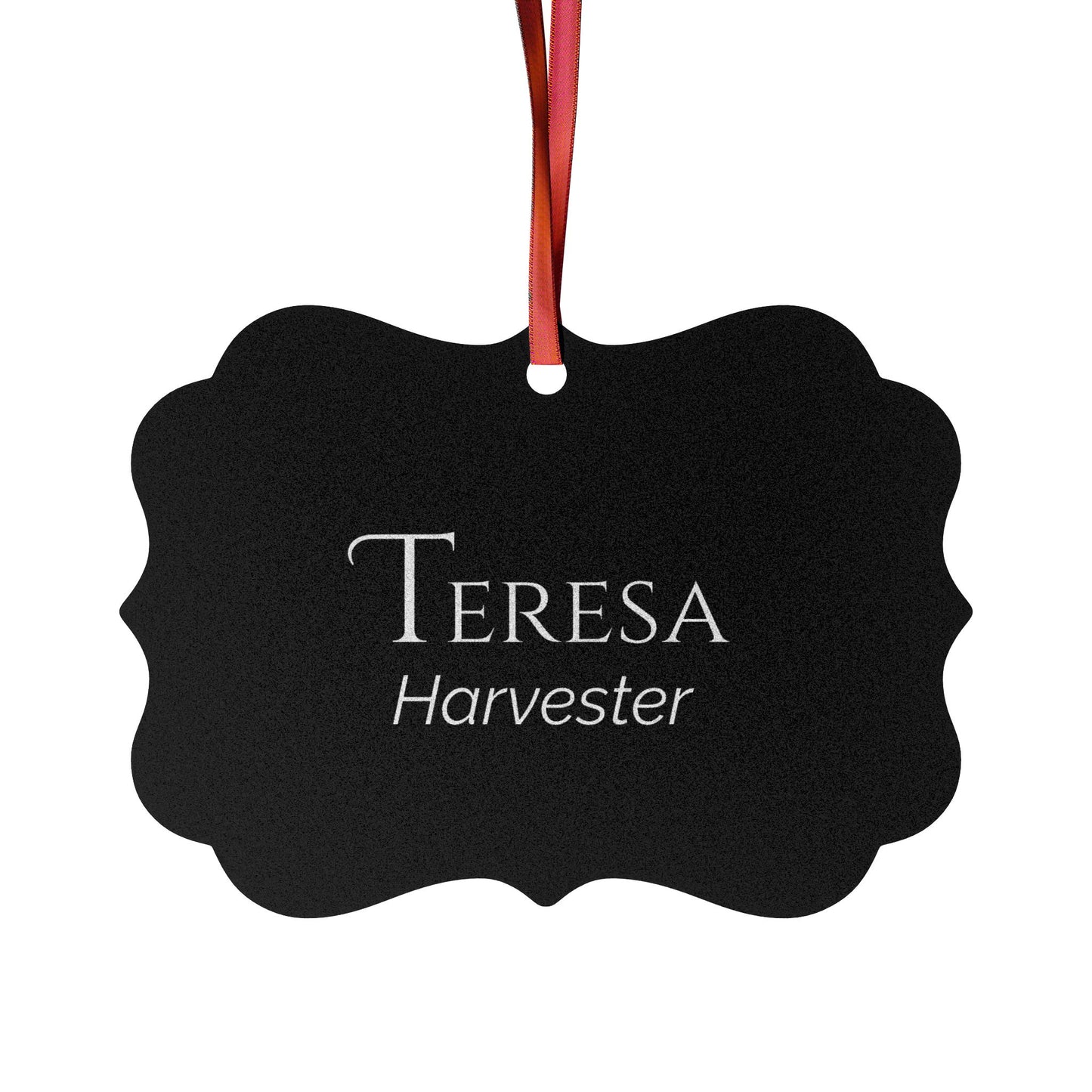 Teresa - Elegant Custom Name Meaning Ornament