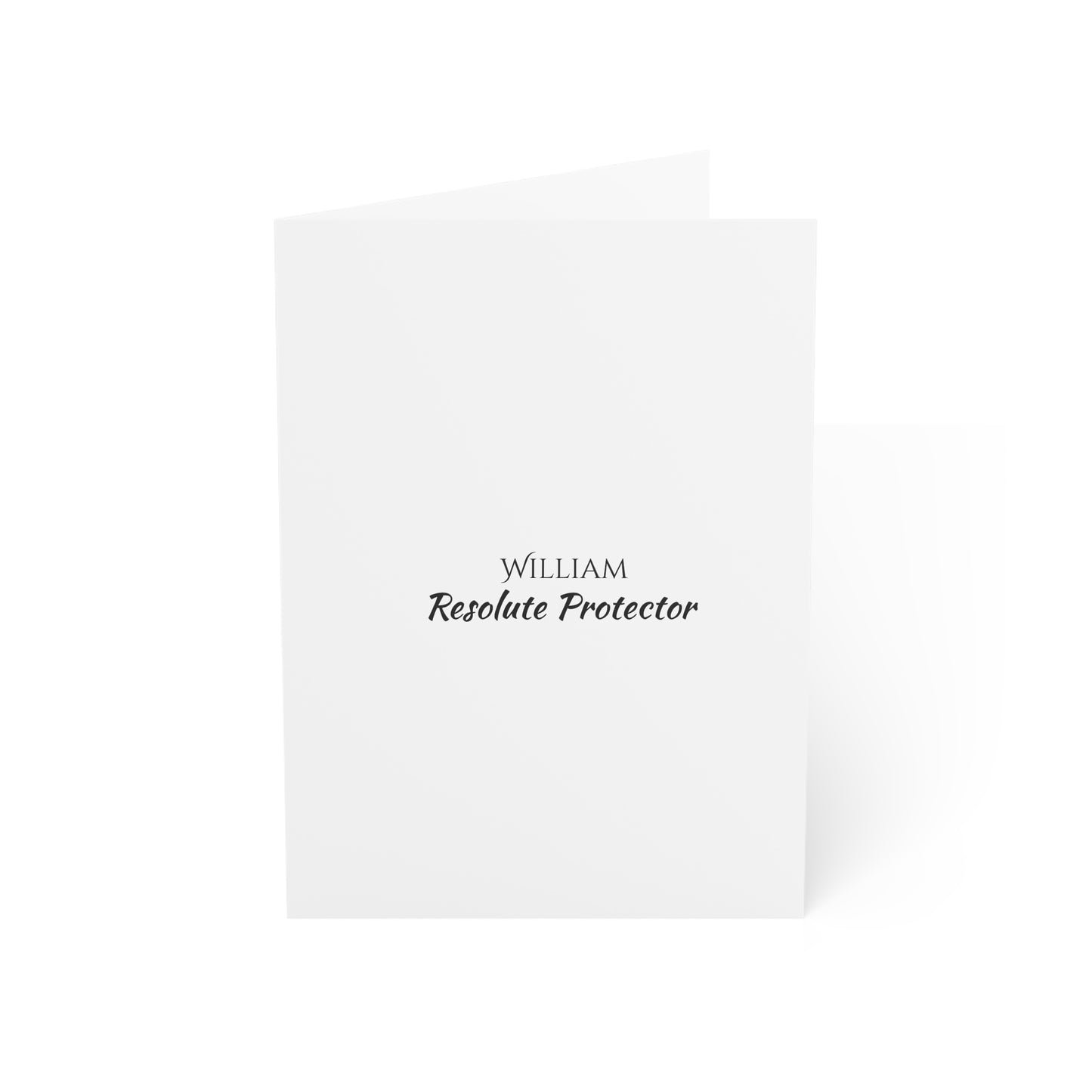 William - Personalized Name Meaning Card with Poem