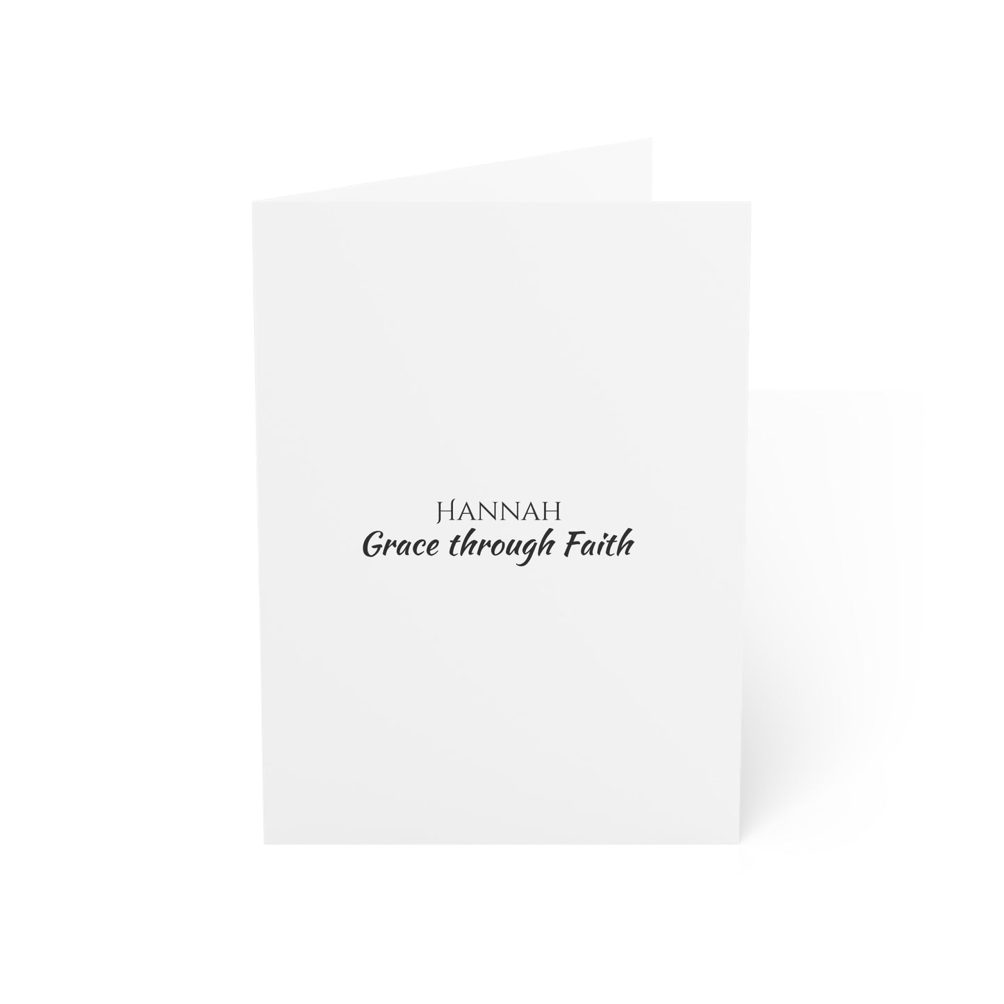 Hannah - Personalized Name Meaning Card with Poem