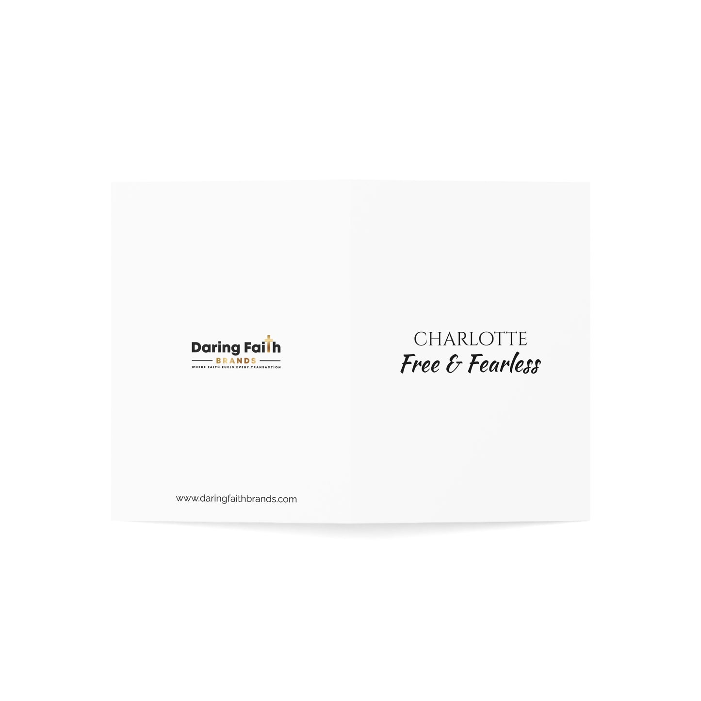 Charlotte - Personalized Name Meaning Card with Poem