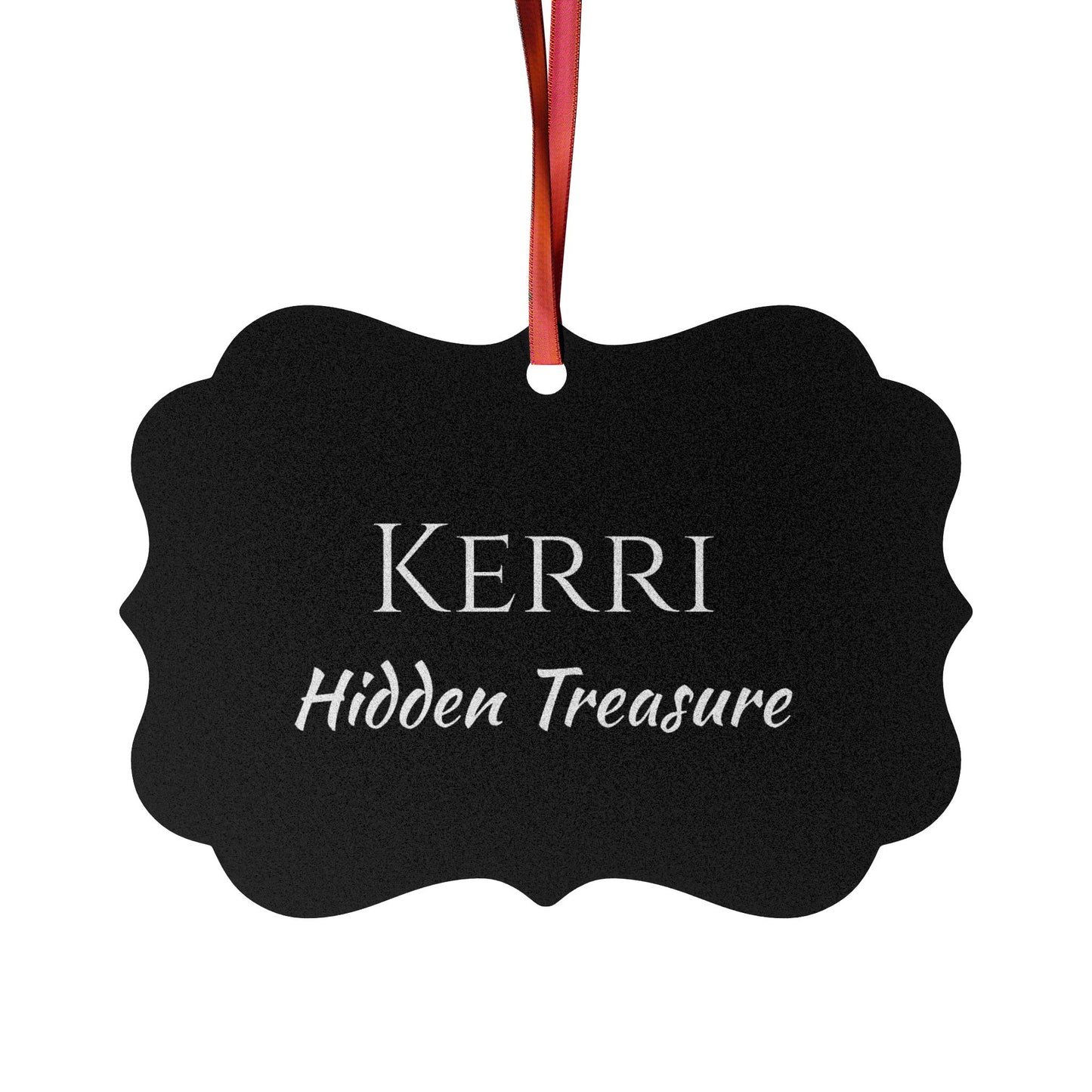 Kerri - Elegant Custom Name Meaning Ornament