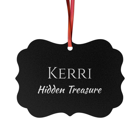 Kerri - Elegant Custom Name Meaning Ornament