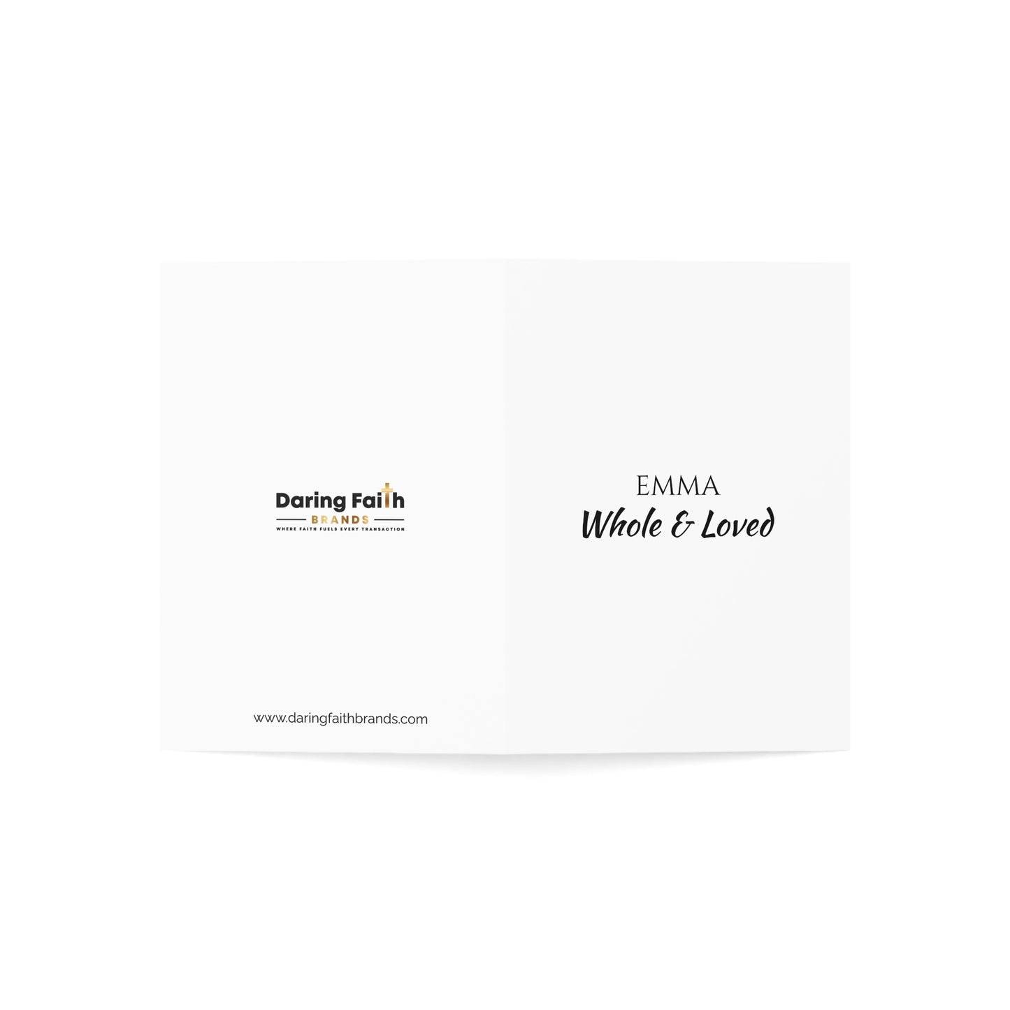 Emma - Personalized Name Meaning Card with Poem