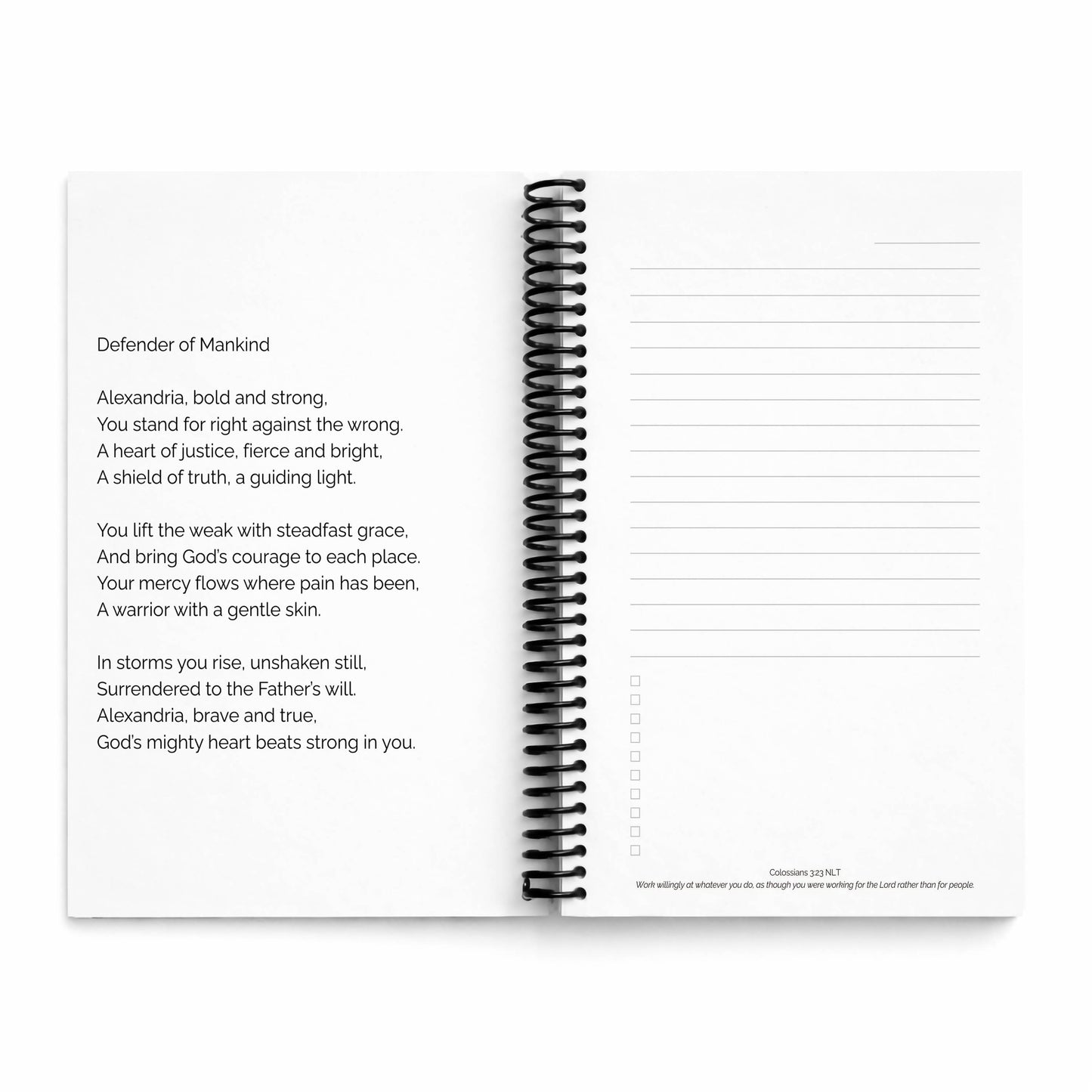 Alexandria - Meaningful Name Journal