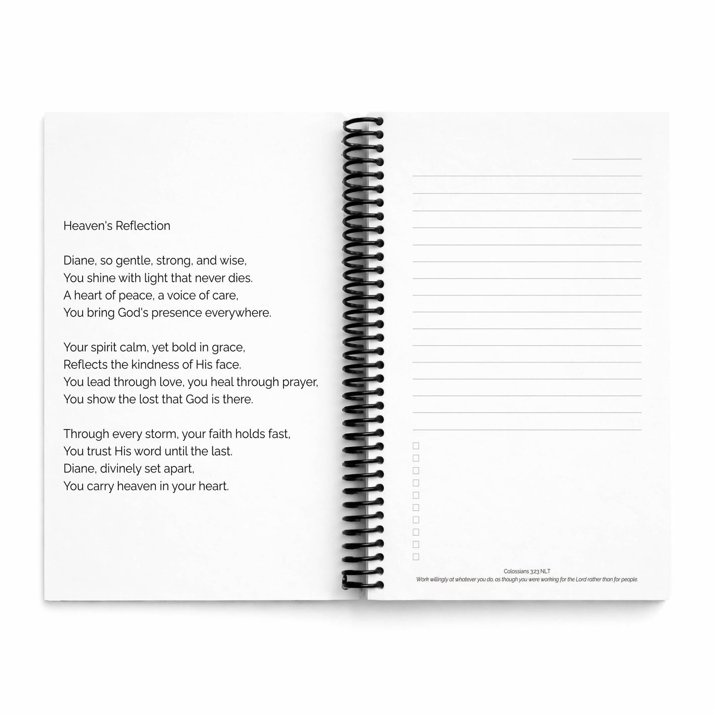 Diane - Meaningful Name Journal
