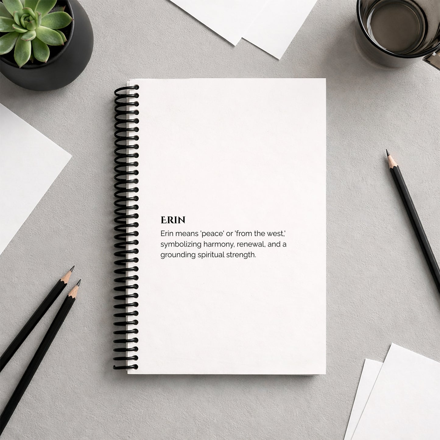 Custom Name Journals