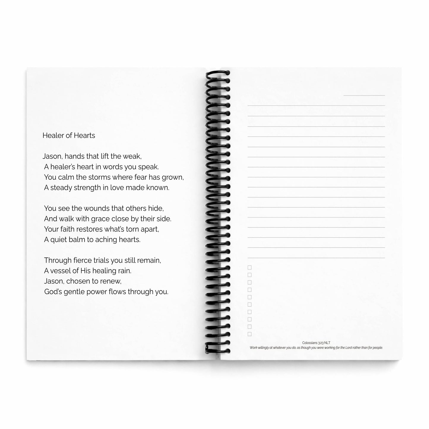 Jason - Meaningful Name Journal