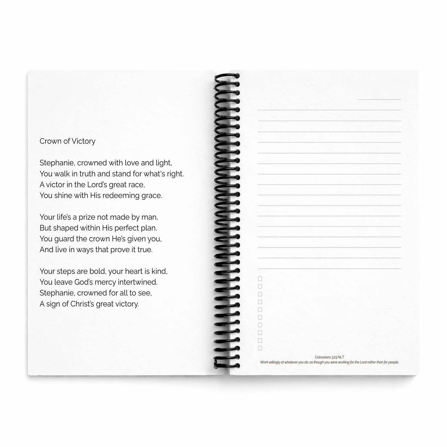Stephanie - Meaningful Name Journal